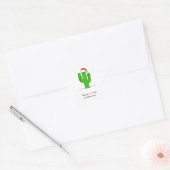 Cactus Christmas Stern-Aufkleber (Umschlag)
