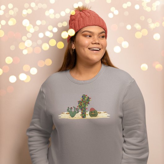 Cactus Christmas Sweatshirt