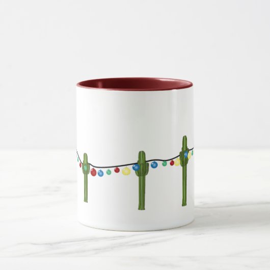 Cactus Christmas Tasse (Zentrum)
