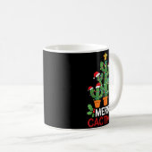 Cactus Christmas Tree Funny Merry Cactmas Cactus M Kaffeetasse (VorderseiteRechts)