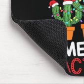 Cactus Christmas Tree Funny Merry Cactmas Cactus M Mousepad (Ecke)