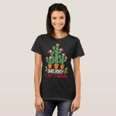 Cactus Christmas Tree Funny Merry Cactmas Cactus M T-Shirt (Vorne ganz)