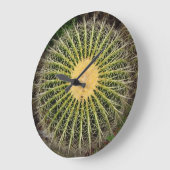 Cactus Clock Große Wanduhr (Winkel)