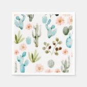 Cactus Cocktail Napkins Serviette (Vorderseite)