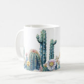 Cactus Coffee Tasse (Vorderseite Links)