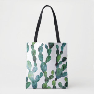 Cactus Craze: Tropical Watercolor Trend Tasche