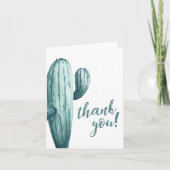 Cactus Dankes Card Dankeskarte (Vorderseite)