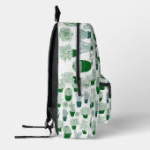 Cactus desert cacti Pflanze Moderne Muster Bedruckter Rucksack (Links)