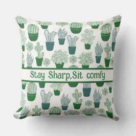 Cactus desert cacti Pflanze Moderne Muster Kissen