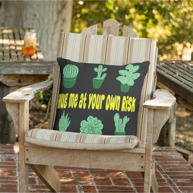 Cactus desert cacti Pflanze Moderne Muster Kissen (Stuhl )