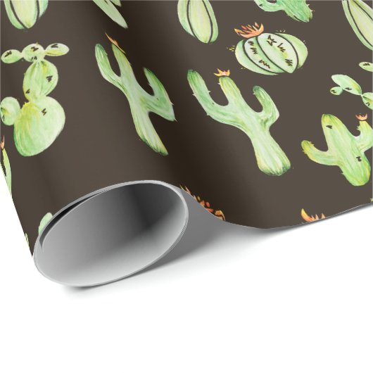 Cactus Desert Child Geschenkpapier (Rolleneckpunkt)