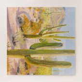 Cactus Desert Jigsaw Puzzle – Southwestern Puzzle (Horizontal)