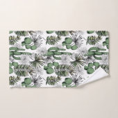 Cactus Desert Pattern Badhandtuch Set (Handtuch)