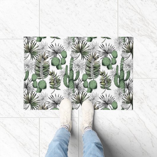 Cactus Desert Pattern Fußmatte (Indoor)