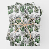 Cactus Desert Pattern Geschenkpapier Set (Beispiel)