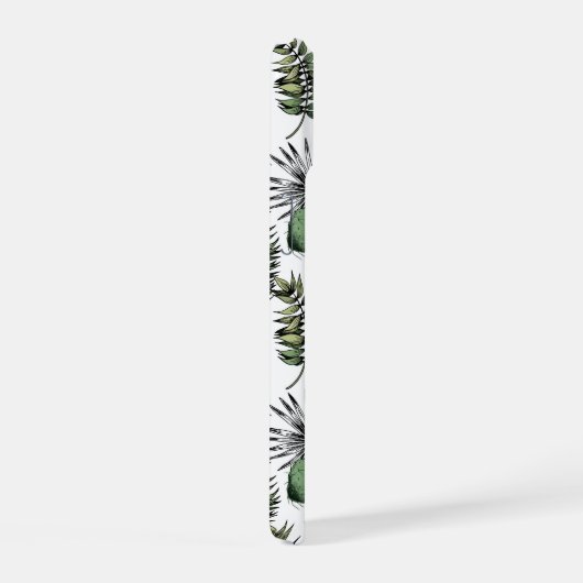 Cactus Desert Pattern iPhone 15 Hülle (Rechte Seite)