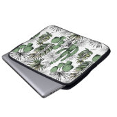 Cactus Desert Pattern Laptopschutzhülle (Vorne Knopf)