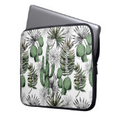 Cactus Desert Pattern Laptopschutzhülle (Vorderseite Links)