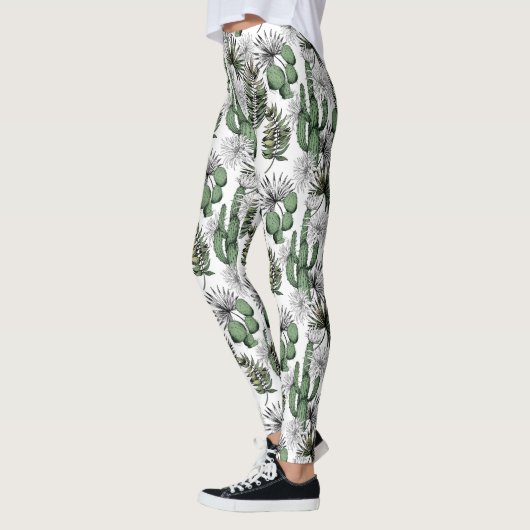 Cactus Desert Pattern Leggings (Links)
