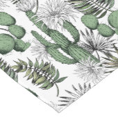 Cactus Desert Pattern Mittelgroßer Tischläufer (Ecke)