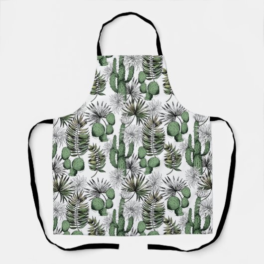 Cactus Desert Pattern Schürze (Vorderseite)