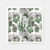 Cactus Desert Pattern Serviette (Vorderseite)