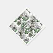 Cactus Desert Pattern Serviette (Ecke)