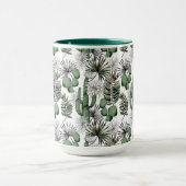 Cactus Desert Pattern Tasse (Zentrum)
