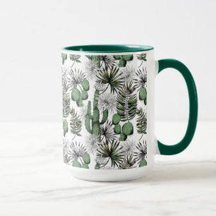 Cactus Desert Pattern Tasse