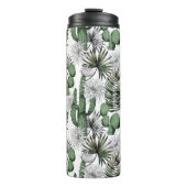Cactus Desert Pattern Thermosbecher (Vorderseite)