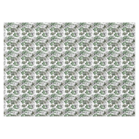 Cactus Desert Pattern Tischdecke (Vorderseite (Horizontal))
