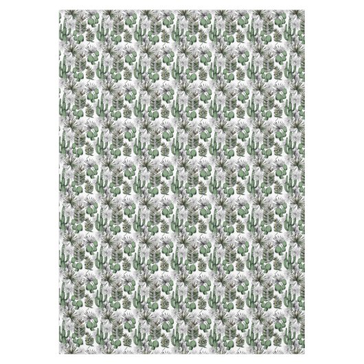Cactus Desert Pattern Tischdecke (Vorderseite)