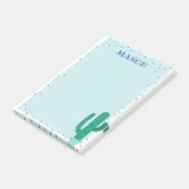 Cactus Desert Post It Note Post-it Klebezettel (angewinkelt)