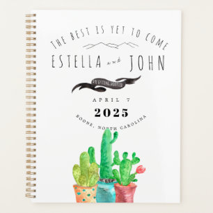Cactus Desert Save the Date Wedding Planer
