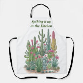 Cactus Desert Schürze (Vorderseite)