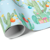 Cactus Desert Southwest Cacti Weihnachten Geschenkpapier (Rolleneckpunkt)