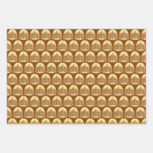 Cactus Desert With Sun Geschenkpapier Set (Vorderseite 3)