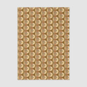 Cactus Desert With Sun Seidenpapier (Vorderseite)