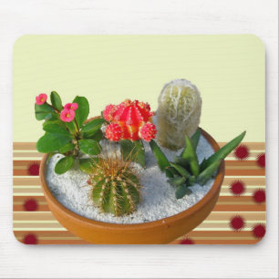Cactus Dish Garden #1 Mousepad