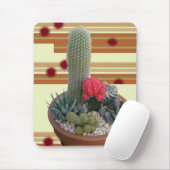 Cactus Dish Garden #2 Mousepad (Mit Mouse)