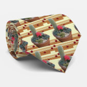 Cactus Dish Garden Krawatte #2 (Gerollt)