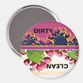 CACTUS DISHWASHER MAGNET (Vorderseite/Rückseite)