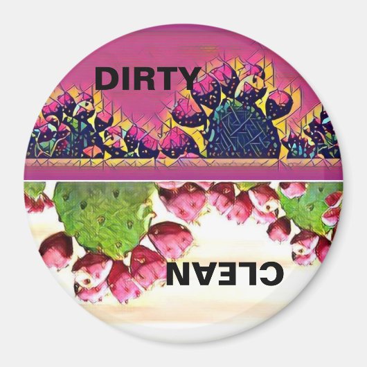 CACTUS DISHWASHER MAGNET (Vorne)