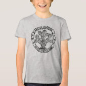 Cactus Division Vintage Emblem Tri-Blend Shirt (Vorderseite)