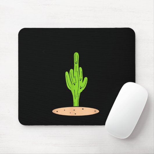 Cactus Don't Be A Mousepad (Mit Mouse)