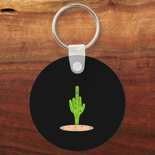 Cactus Don't Be A Schlüsselanhänger (Vorderseite)