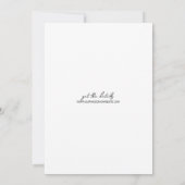 Cactus Dream ・ Modern Wüstenchic ・ Botanical Boho Save The Date (Rückseite)