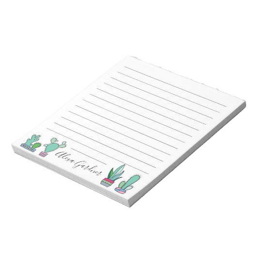 Cactus Editor Notizblock (Rotiert)