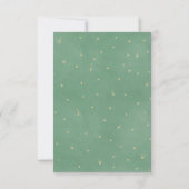 Cactus Elegant Wedding Dankeskarte (Rückseite)