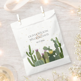 Cactus Elegant Wedding Geschenktütchen